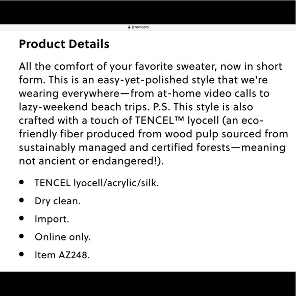 NWT J. Crew Silk Blend Shorts - Picture 9 of 9